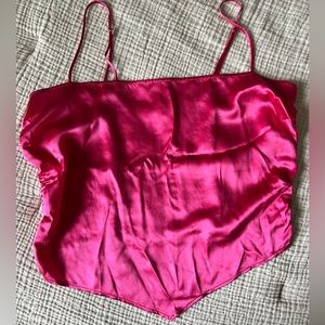 Reformation silk top